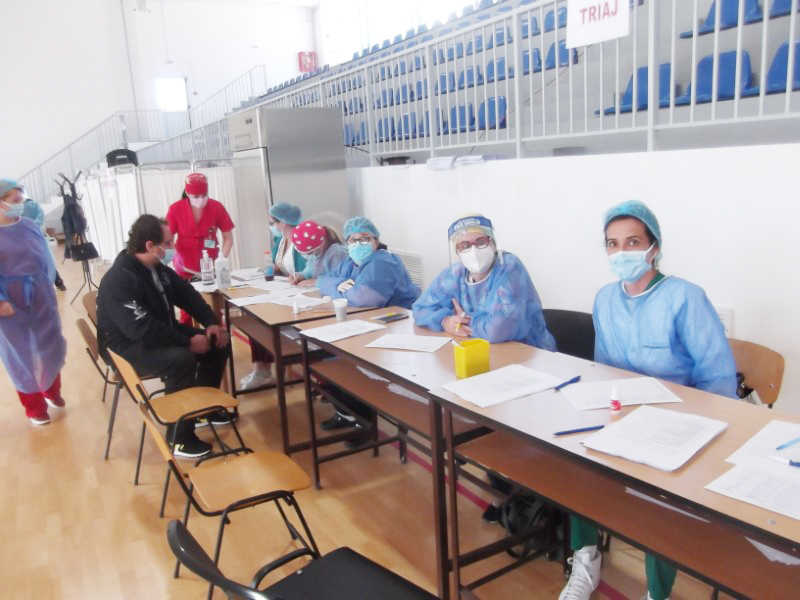 Petrosani / Peste 1.000 de vaccinati la „Maratonul vaccinarii”