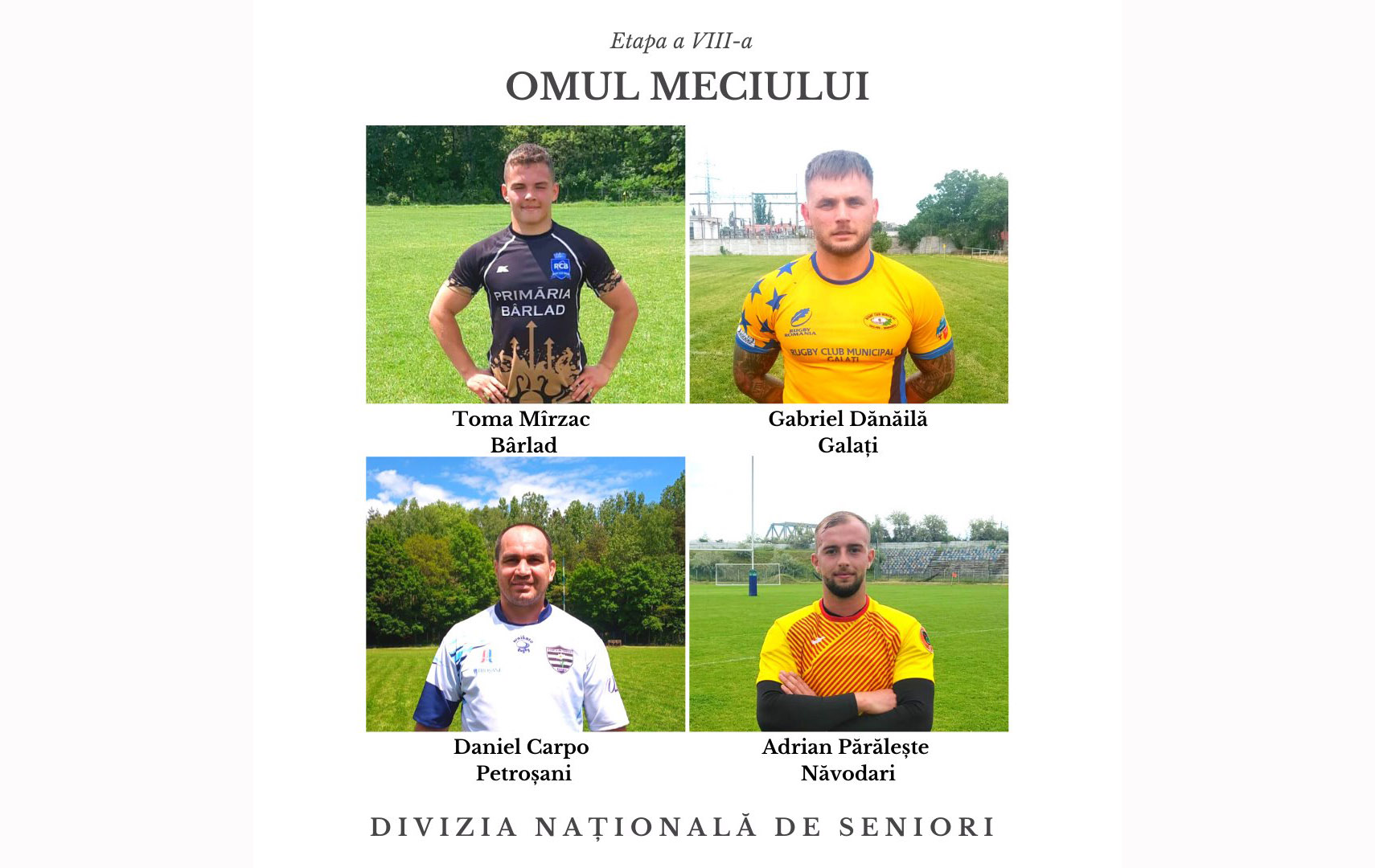 Rugby. DNS / Trei victorii ale gazdelor si o remiza