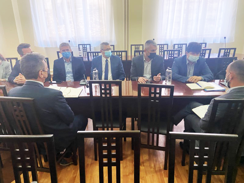 Rectorul Radu Sorin a fost gazda unei intalniri importante