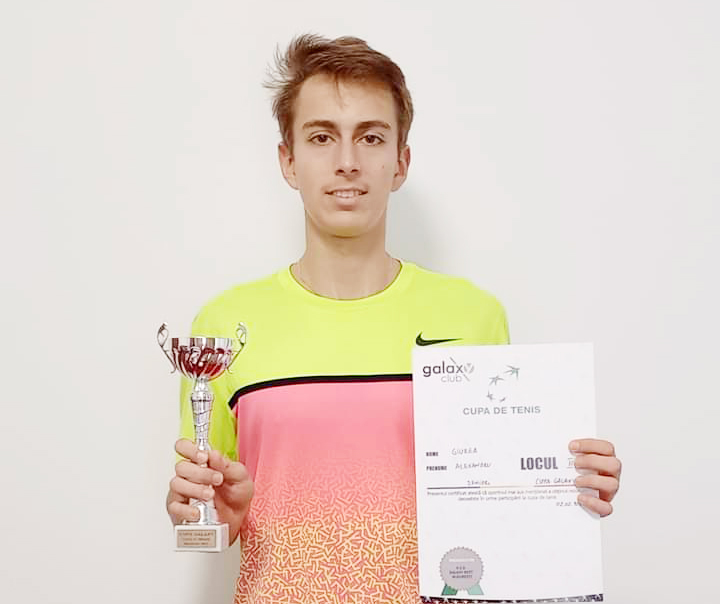 Alex Giurea, pe podium