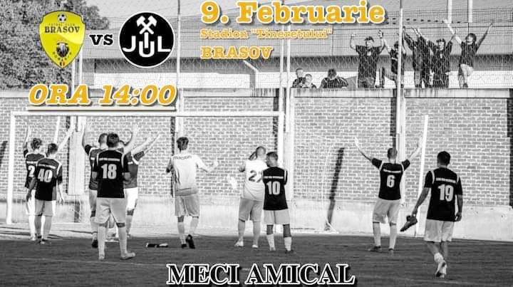 De la ora 12 / Amicalul FC Brasov - CSM Jiul Petrosani