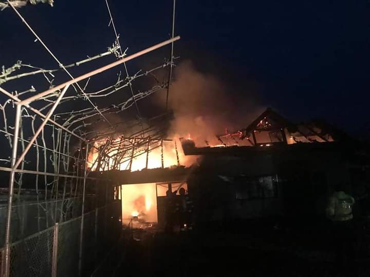 Incendiu in localitatea Saulesti