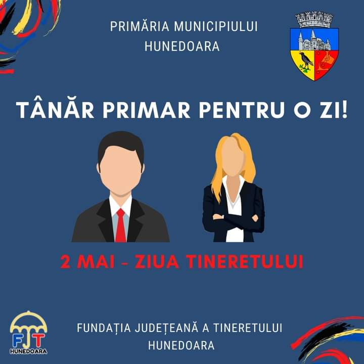 Provocarea lunii mai: Primar pentru o zi!