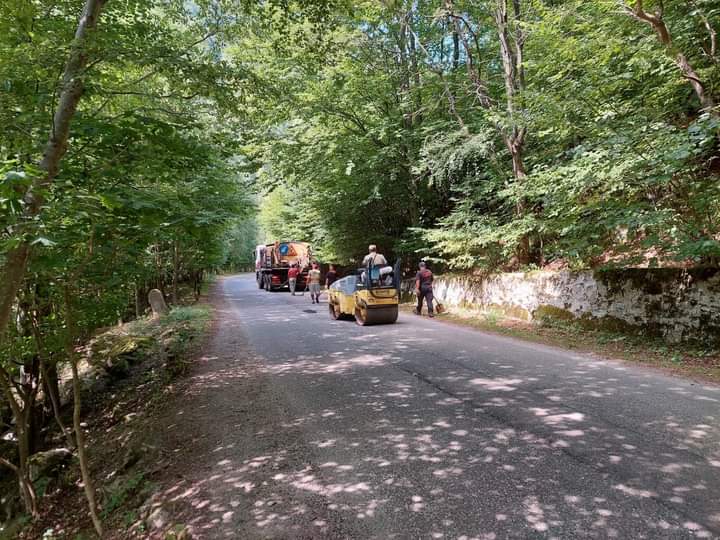 ATENTIE Acces restrictionat pe ultimii patru kilometri ai DJ 705A, Costesti-Sarmizegetusa Regia 
