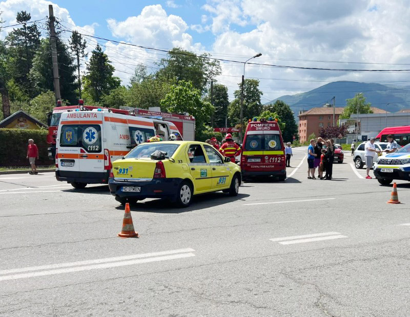 Petrosani / ​​​​​​​Din nou accident in zona „Lidl”