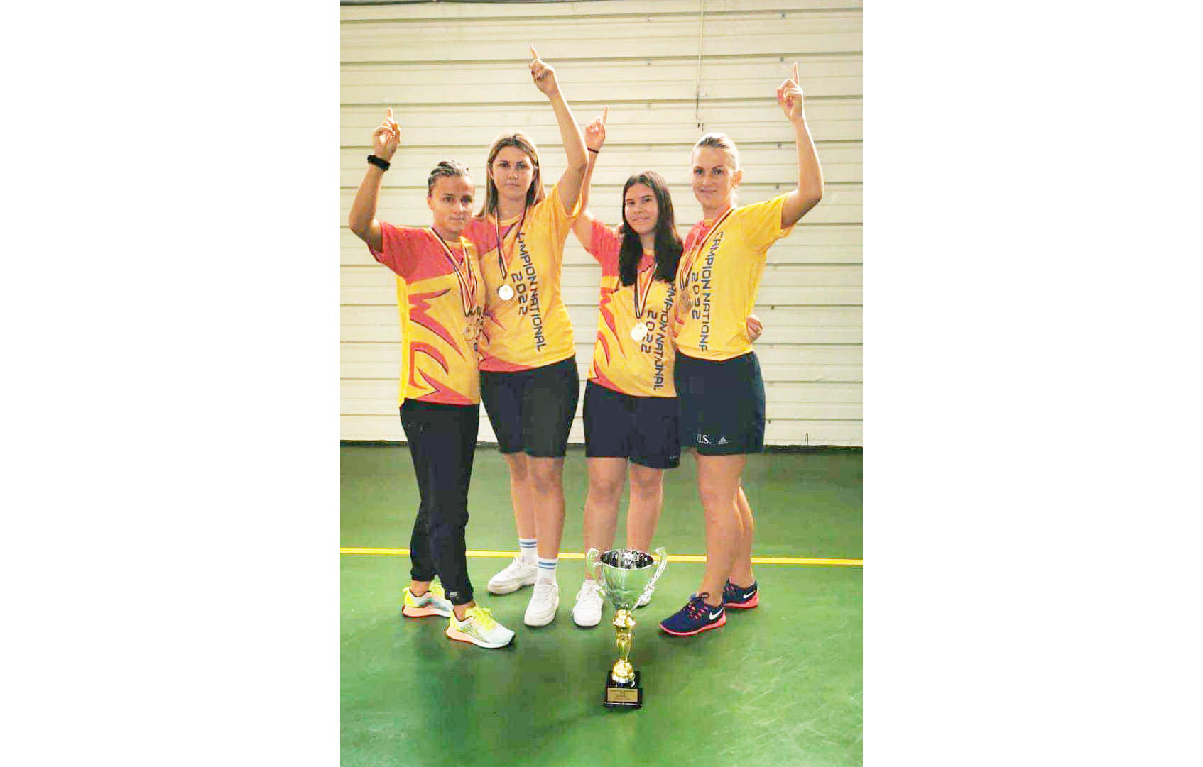 Fotbal tenis / Fetele campioanele