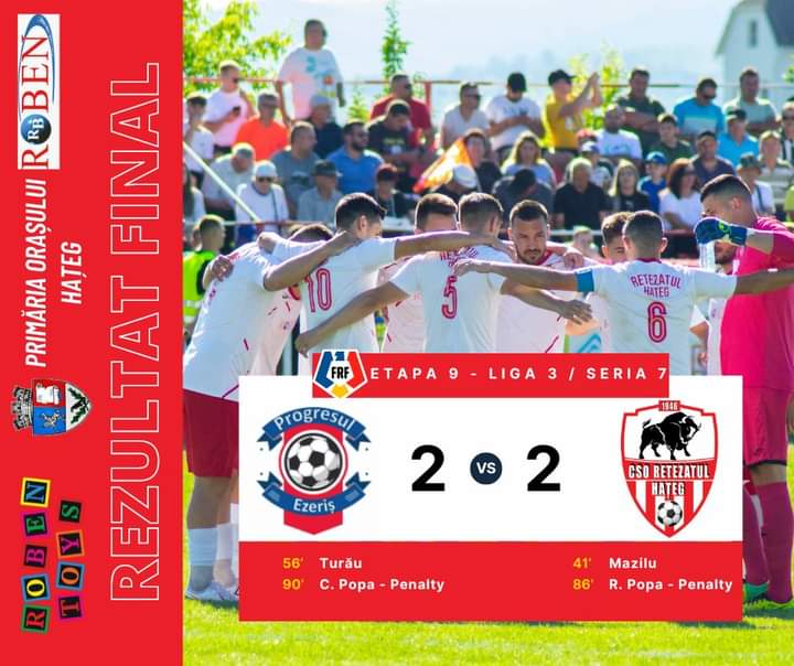 Fotbal. Liga a III-a / Echipele hunedorene - triumfatoare
