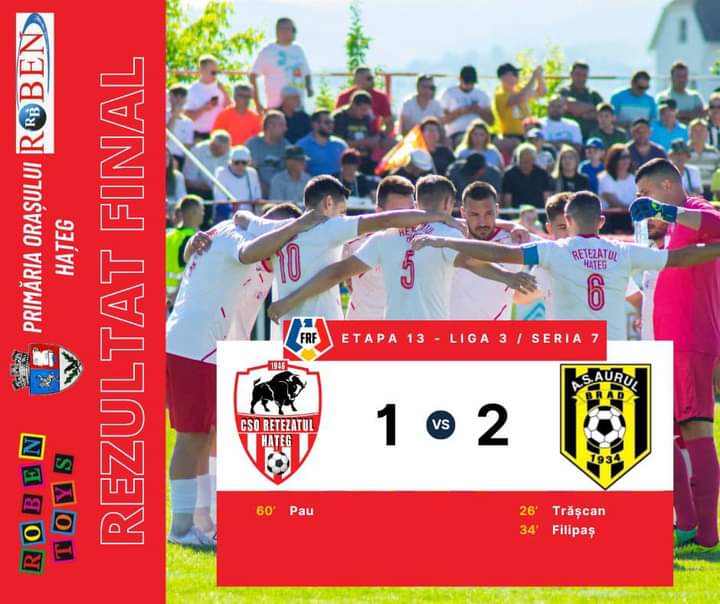 Fotbal. Liga a III-a / Derby sarac - victorie de Aur