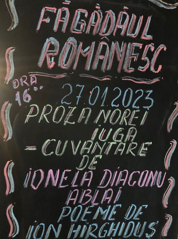 Intr-o intalnire fara nici un nor pe cerul Boemei, / Nora Iuga a fost omagiata cu drag si stiinta