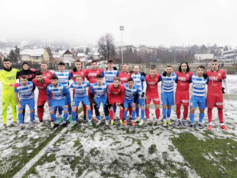 Fotbal. Liga a III-a / Liderul a fost in Serbia