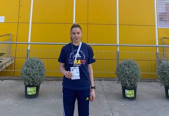 Karate. Miruna Malauta – la Europene