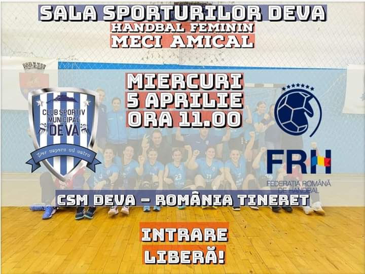 Handbal. Nationala – in cantonament la Deva