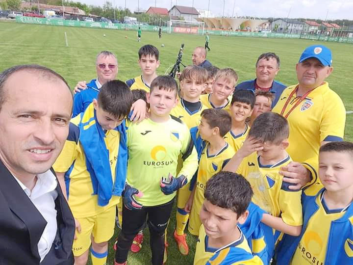 Juniori „U 9”. Fotbal cu zambete