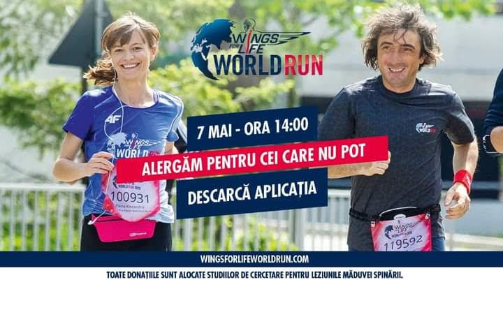 Wings for Life World Run. Toti pentru o cauza nobila
