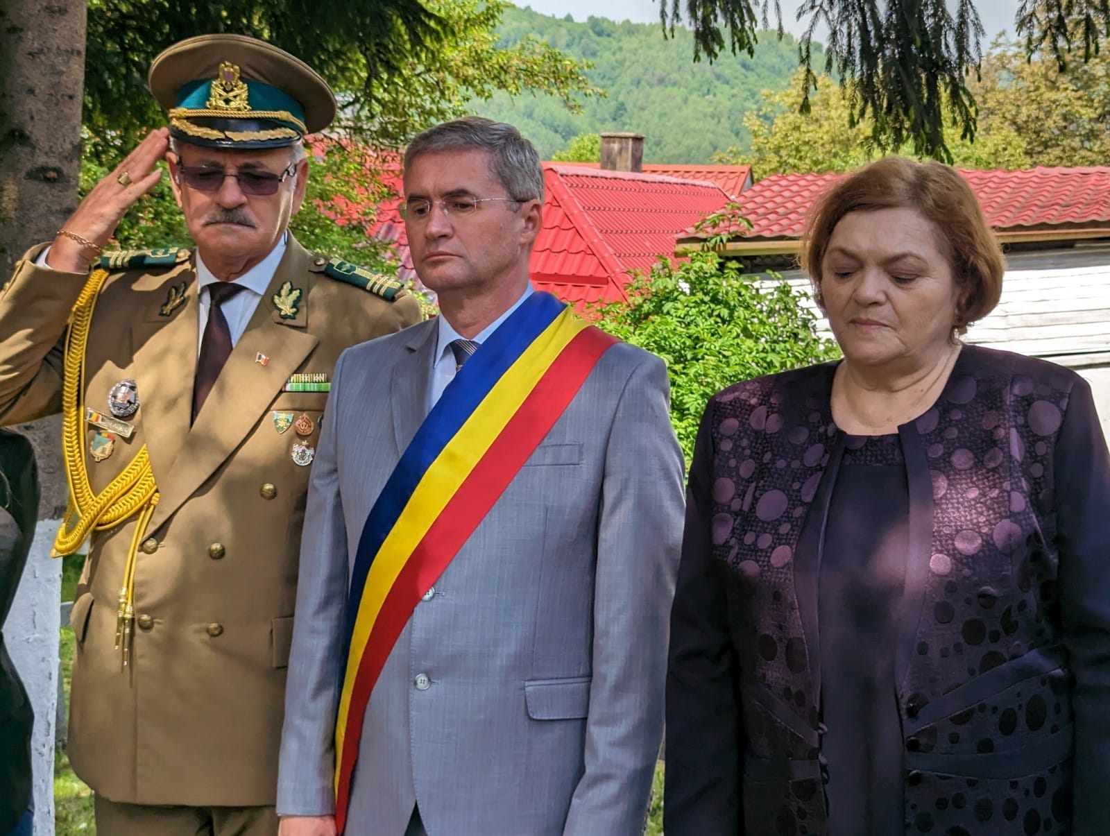 In Cimitirul Eroilor Petrosani, / Eroii Neamului Romanesc au fost comemorati