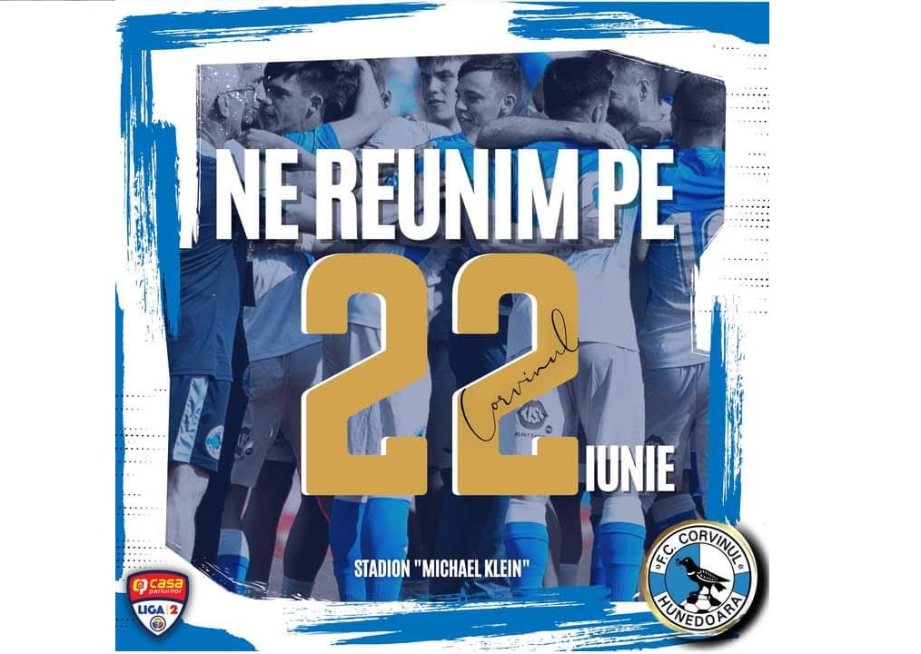 Fotbal. Liga 2. Corvinul are un nou sef