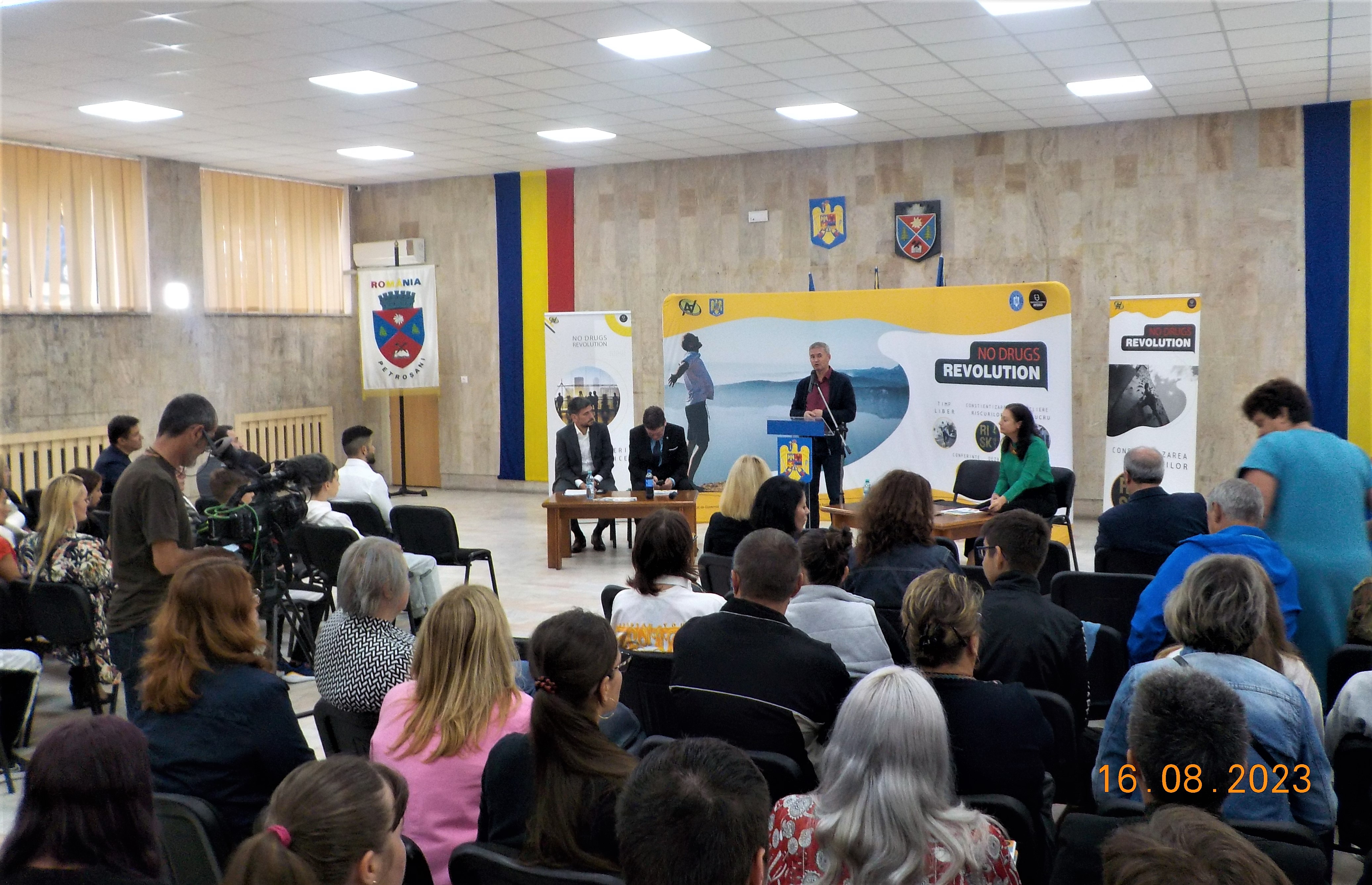 Petrosani. S-a dat startul campaniei antidrog