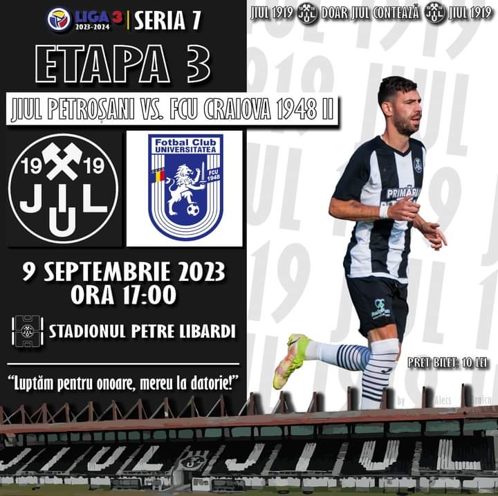 Fotbal Liga 3. Hai la meci!