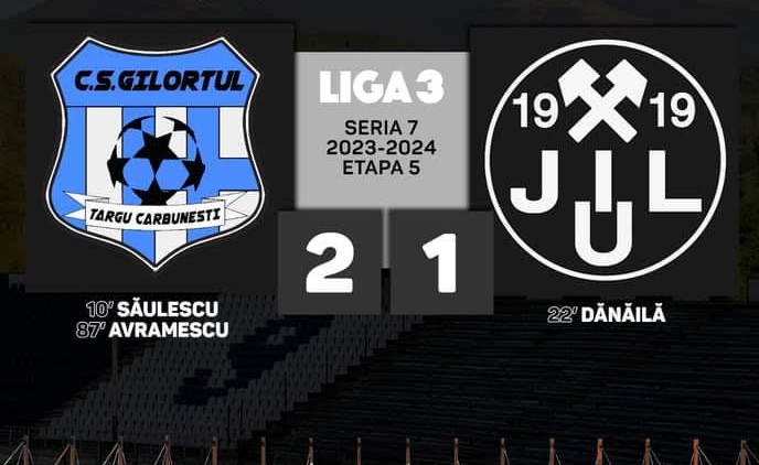 Fotbal. Liga 3. CSM Jiul Petrosani - invinsa la debutul lui Gabriel Radu pe banca