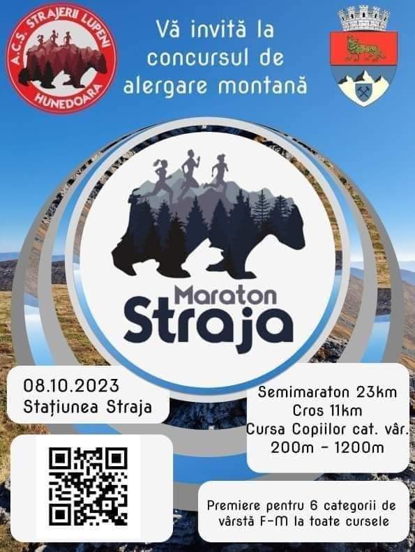 Lupeni. Noutati despre „Maraton Straja”