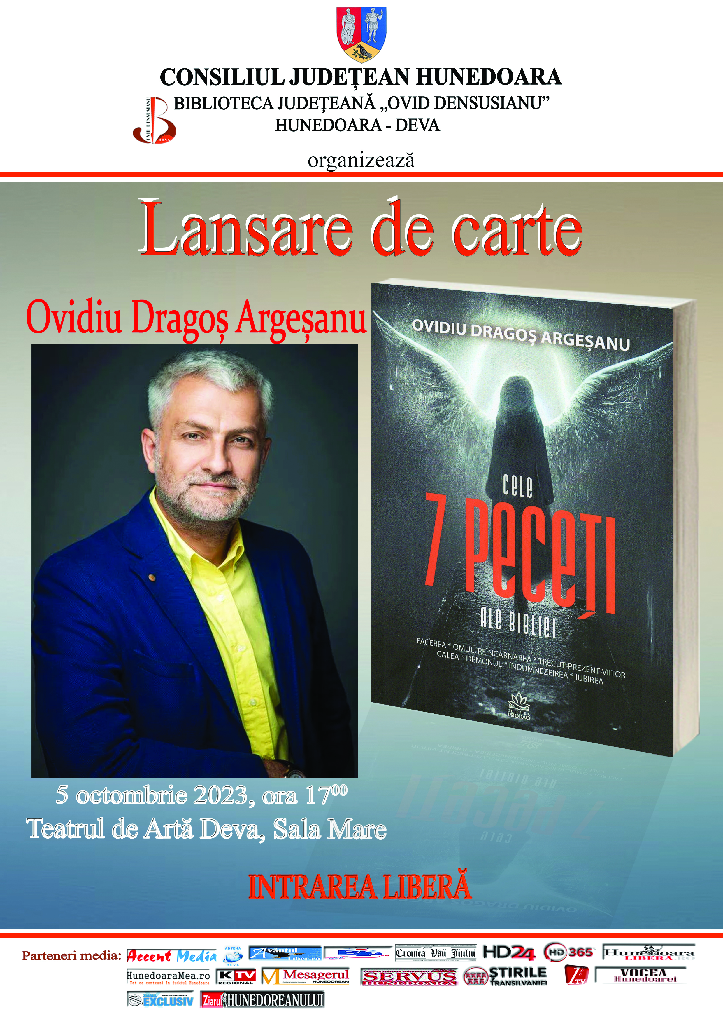 Lansarea volumului „Cele 7 peceti ale Bibliei”