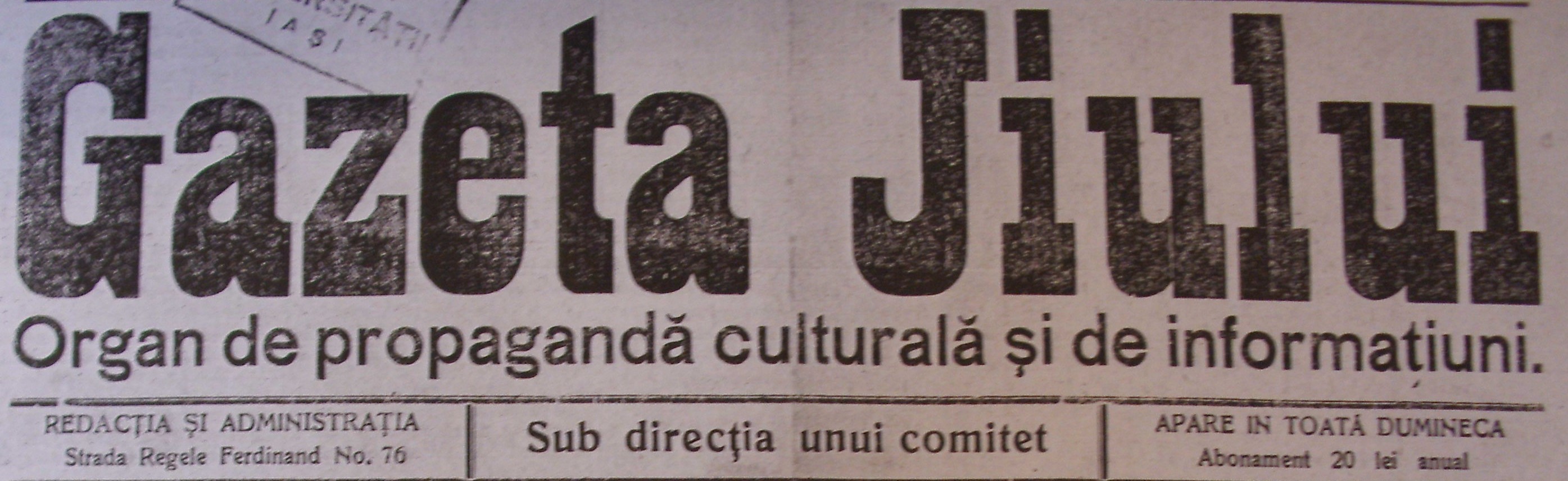 In urma cu 101 ani / AMINTIREA ZILEI DE SFANTUL NICOLAE 1918