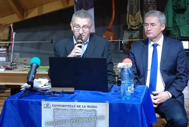 1924-2024. Petrosani 100. Marian Boboc a prezentat prima conferinta din ciclul „De la Iacob la Iacob” (I)