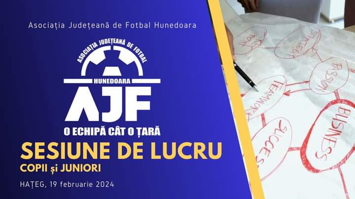 In vizorul AJF, / Copiii si juniorii