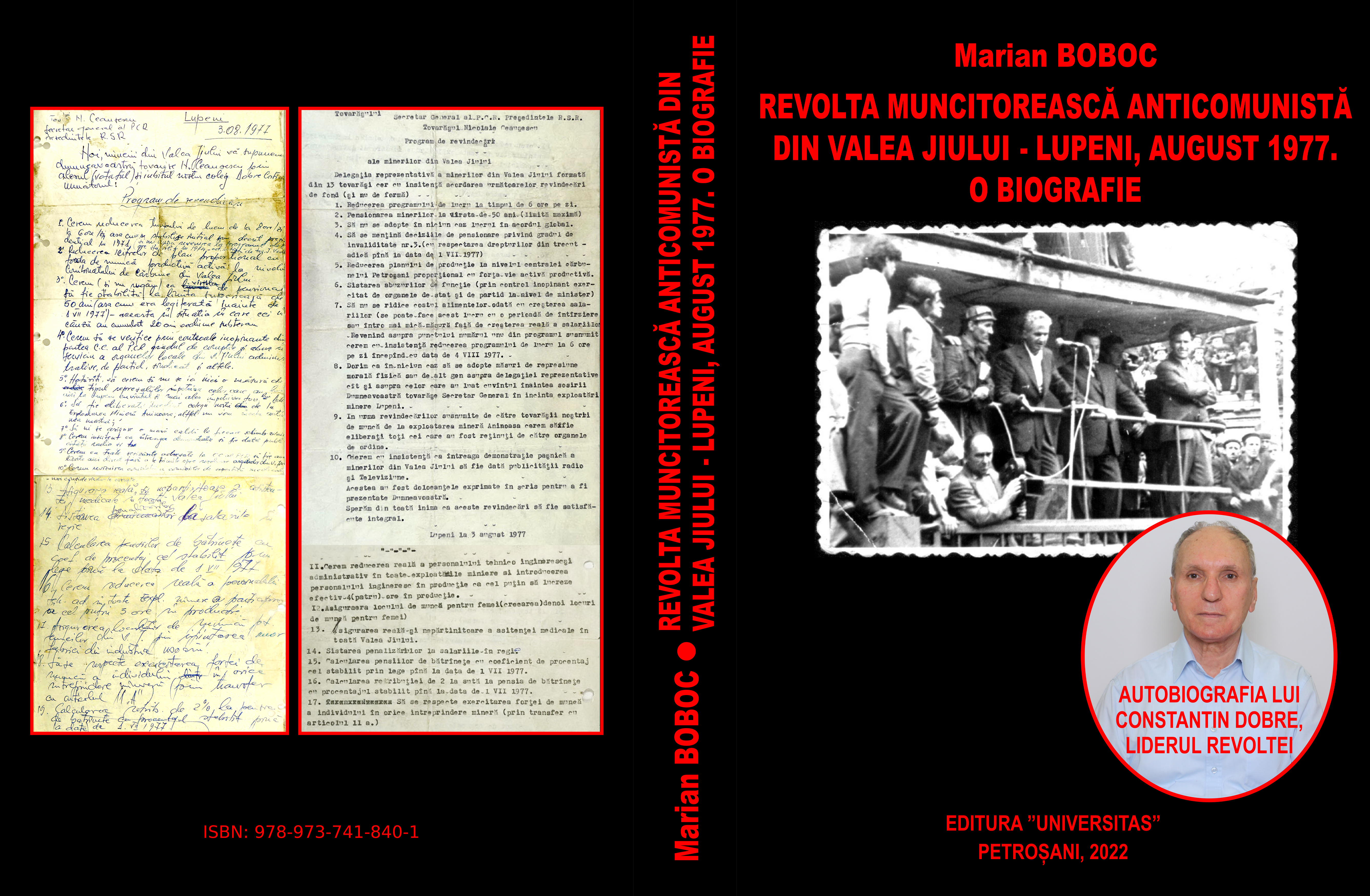 Un eseu de Gheorghe Truta / Despre Marian Boboc si Valea Jiului in ale sale istorii si poezii