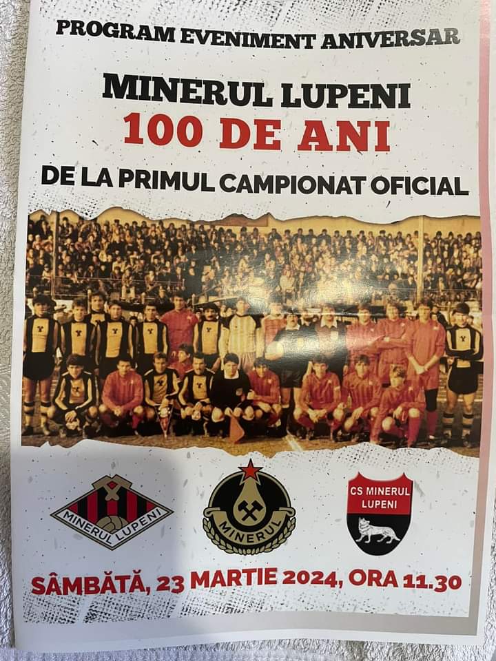 La Lupeni. 100 de ani de fotbal