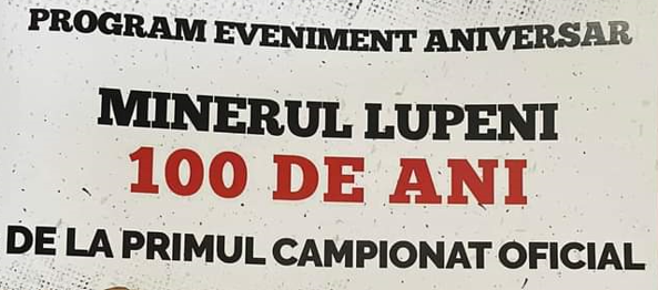 Lupeni. Programul „minerilor” – la 100 de ani