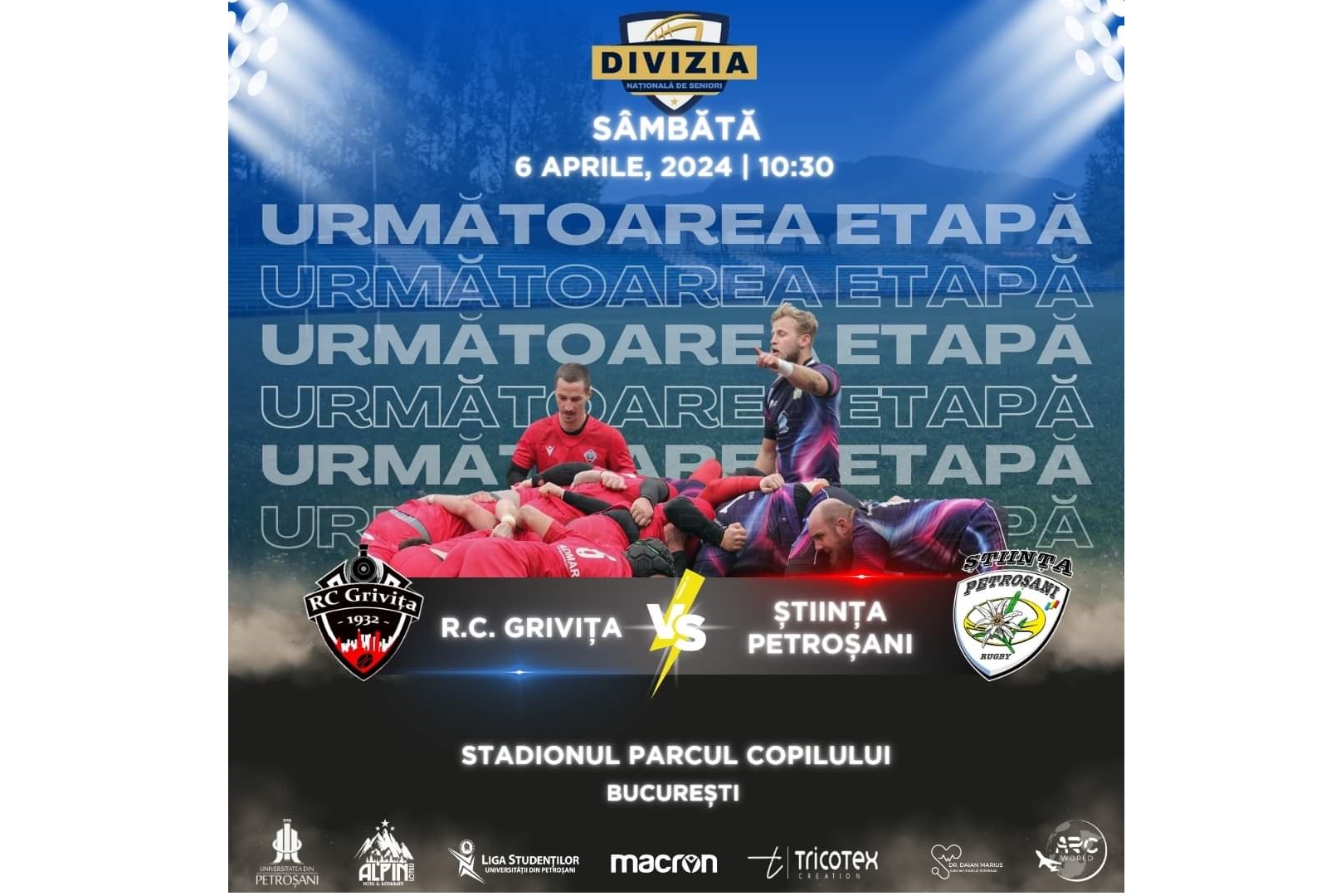 Rugby. Pumnii stransi pentru Stiinta 