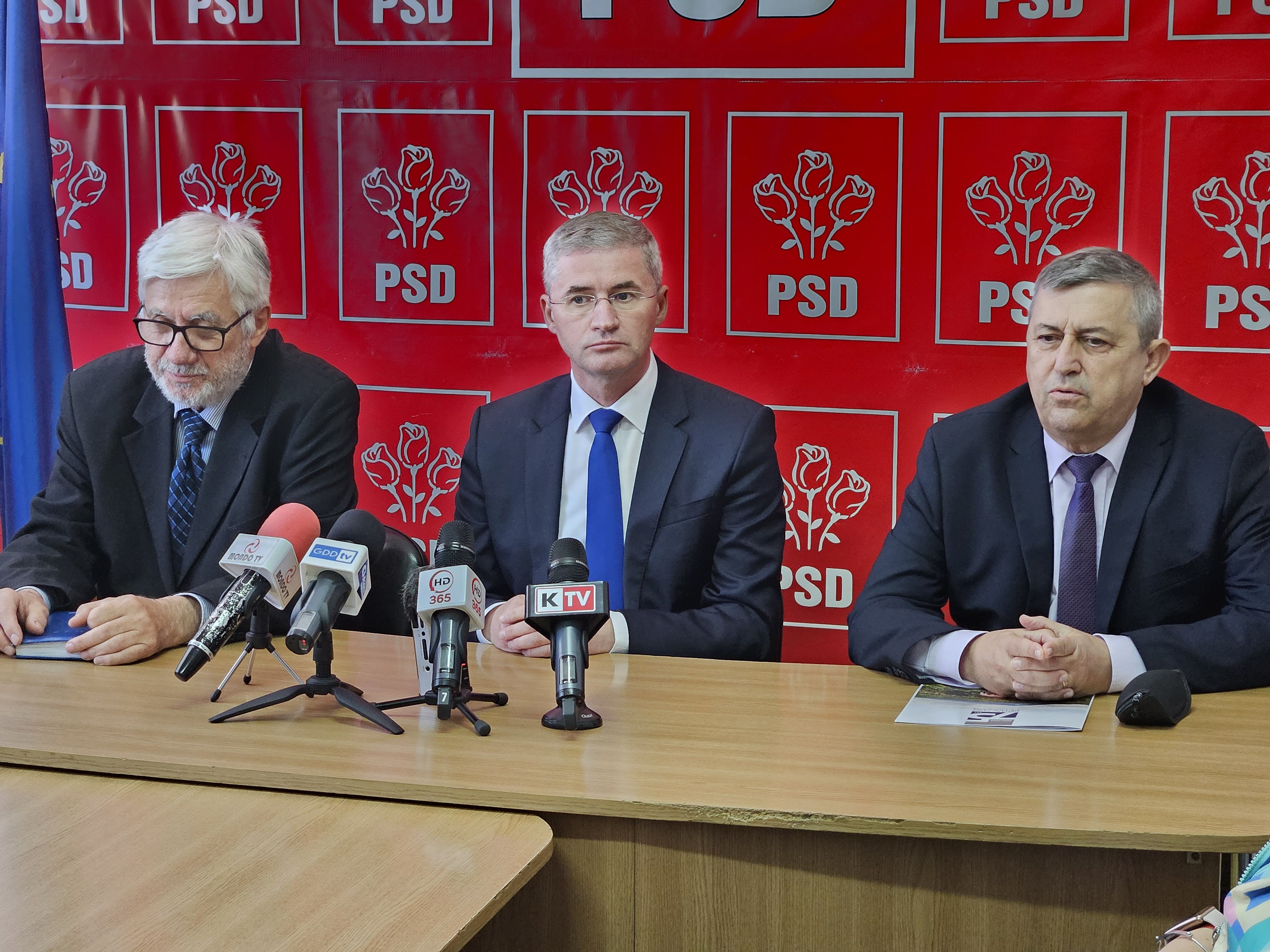 Petrosani. Si Sorin Radu si Valeriu Butulescu intra in echipa PSD, alaturi de Tiberiu Iacob-Ridzi