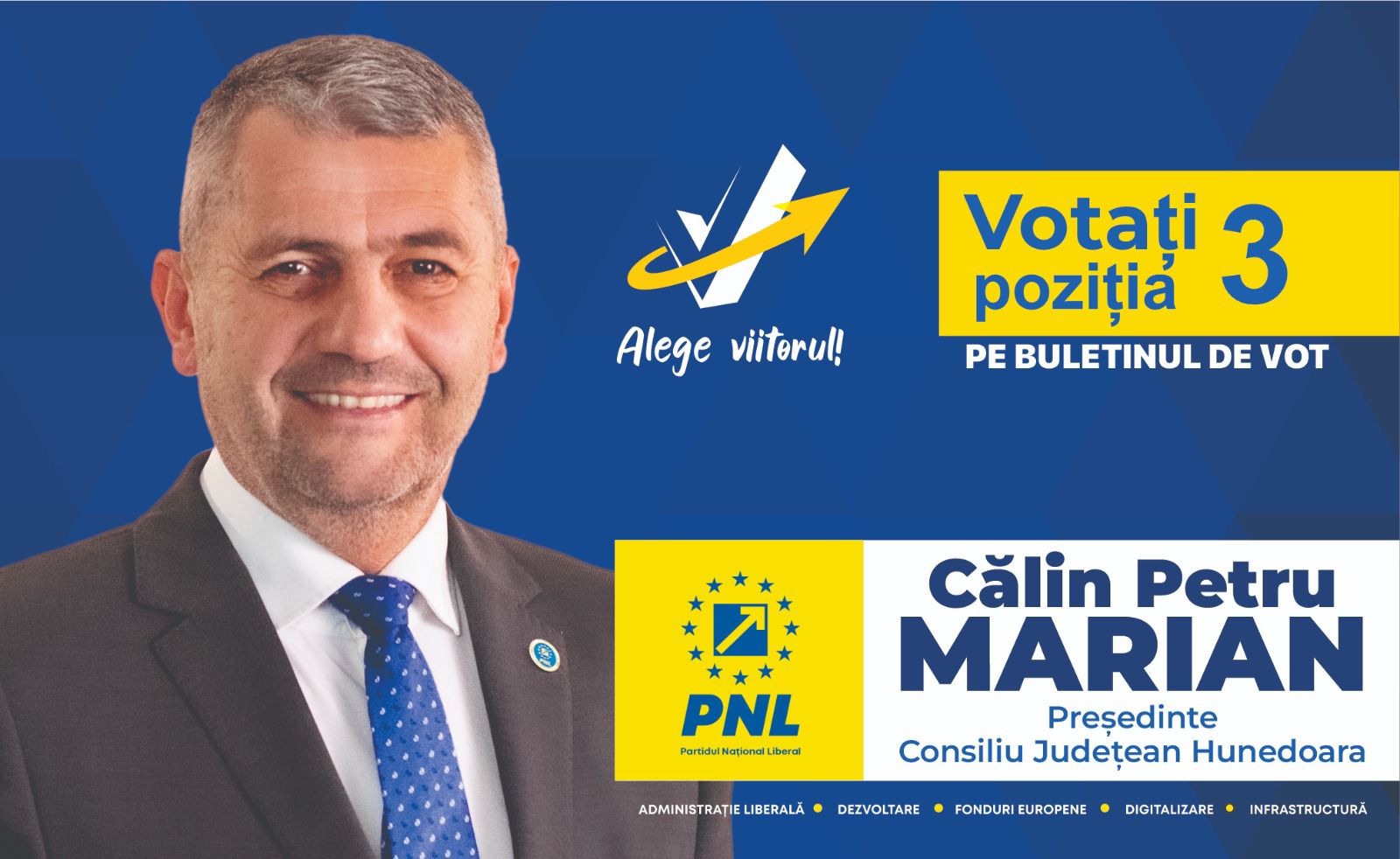 Calin Petru Marian: Un sfert de secol de administratie publica, in slujba cetatenilor!