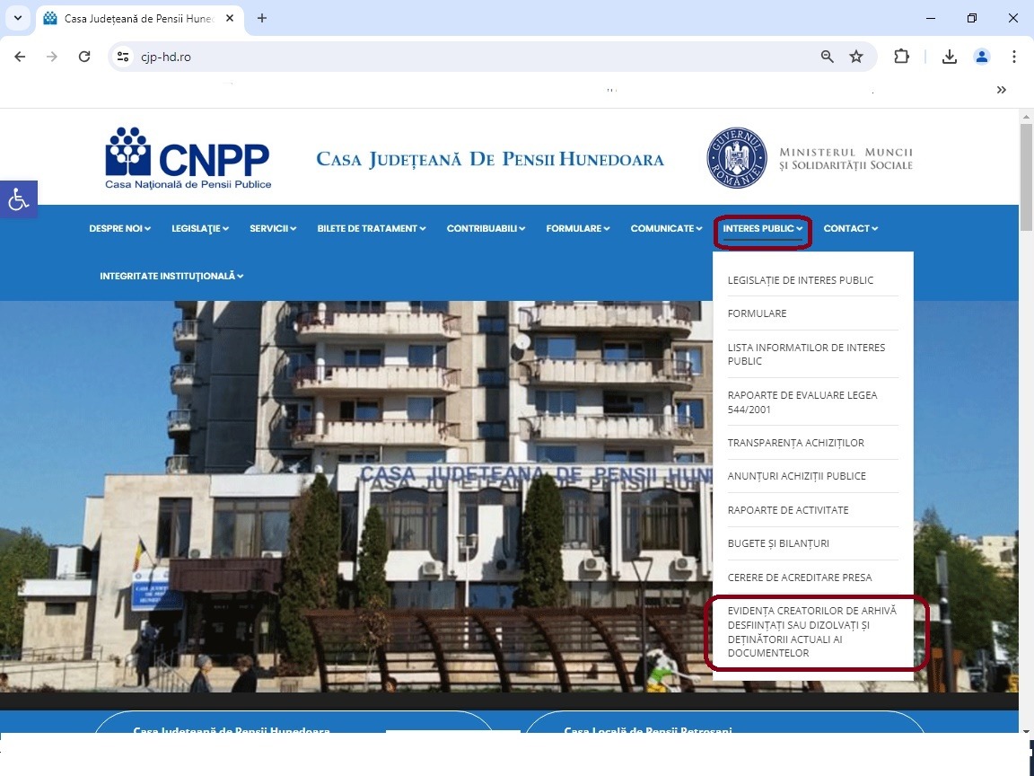 Cautati documentele pentru pensionare? / Casa de pensii stie unde sunt arhivele