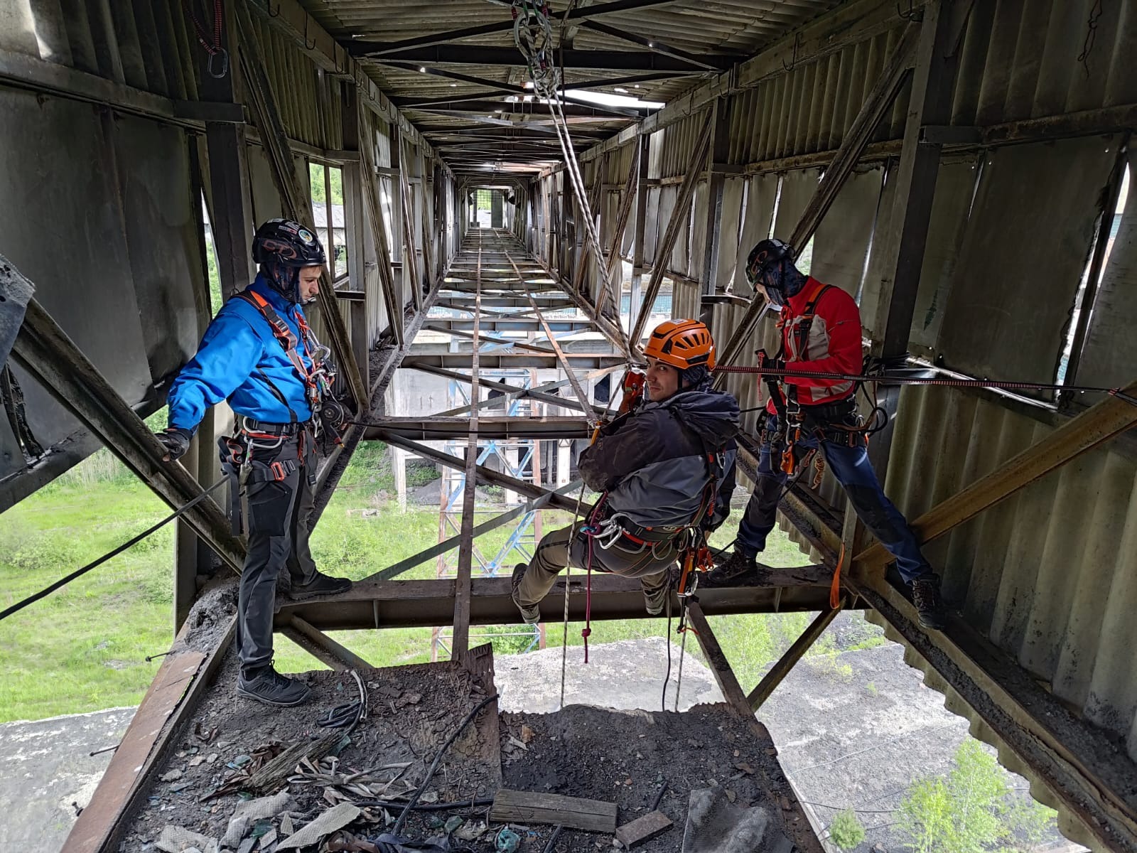 Mina Petrila, loc de antrenament pentru alpinistii de la ISU