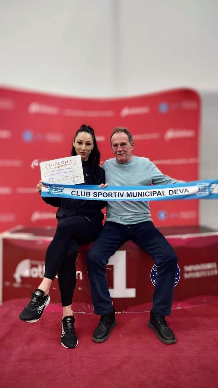 Atletism. Campionatul national  Florentina Iusco - vicecampioana la triplu salt