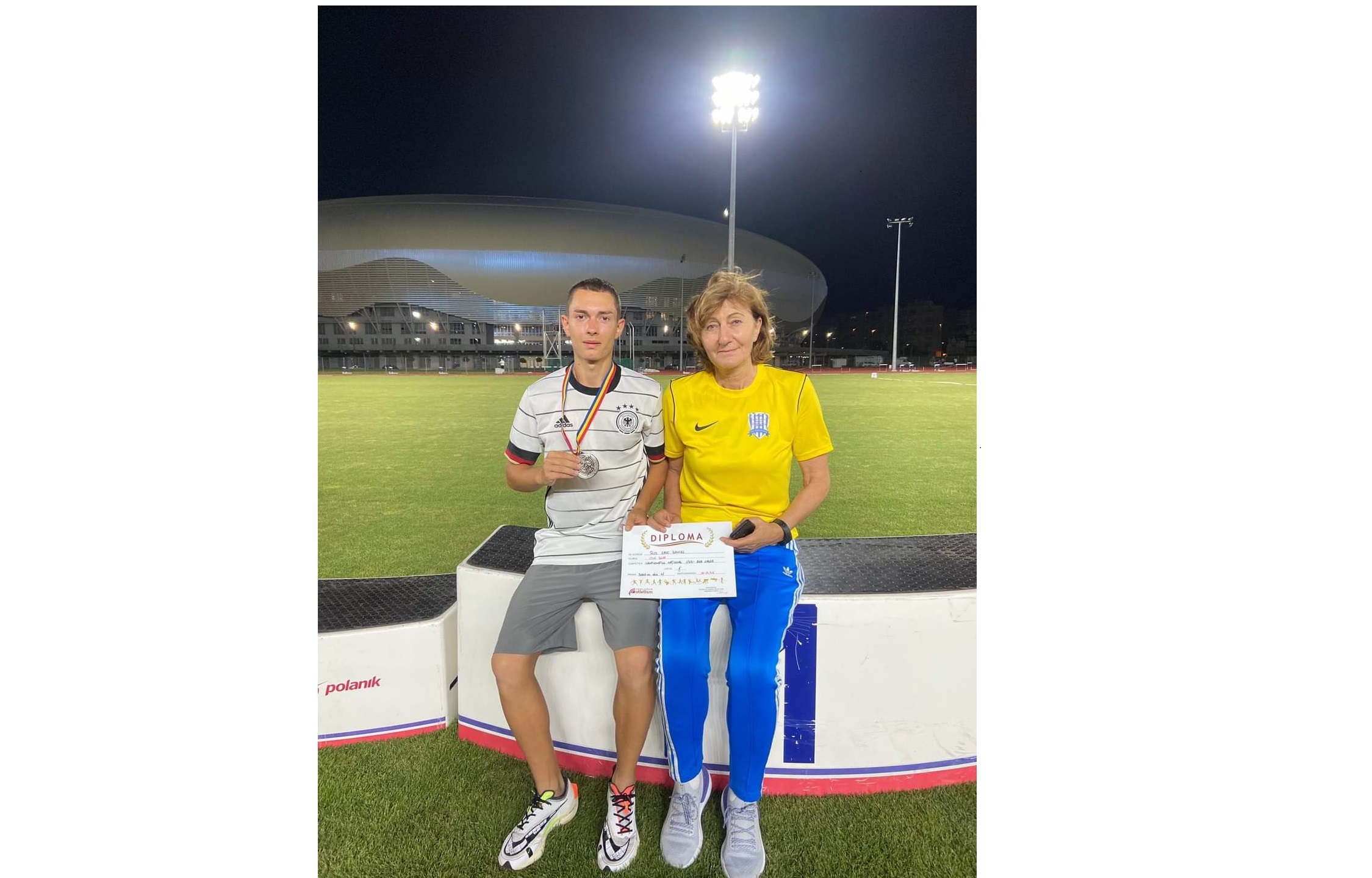 Atletul Eric Rus, de la CSM Deva, vicecampion national 