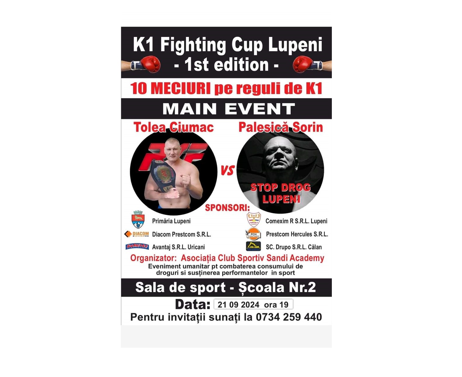 Eveniment sportiv la Lupeni