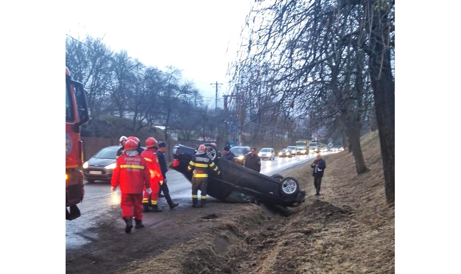 Vulcan. Accident fara victime, de asta data, pe „segmentul mortii”