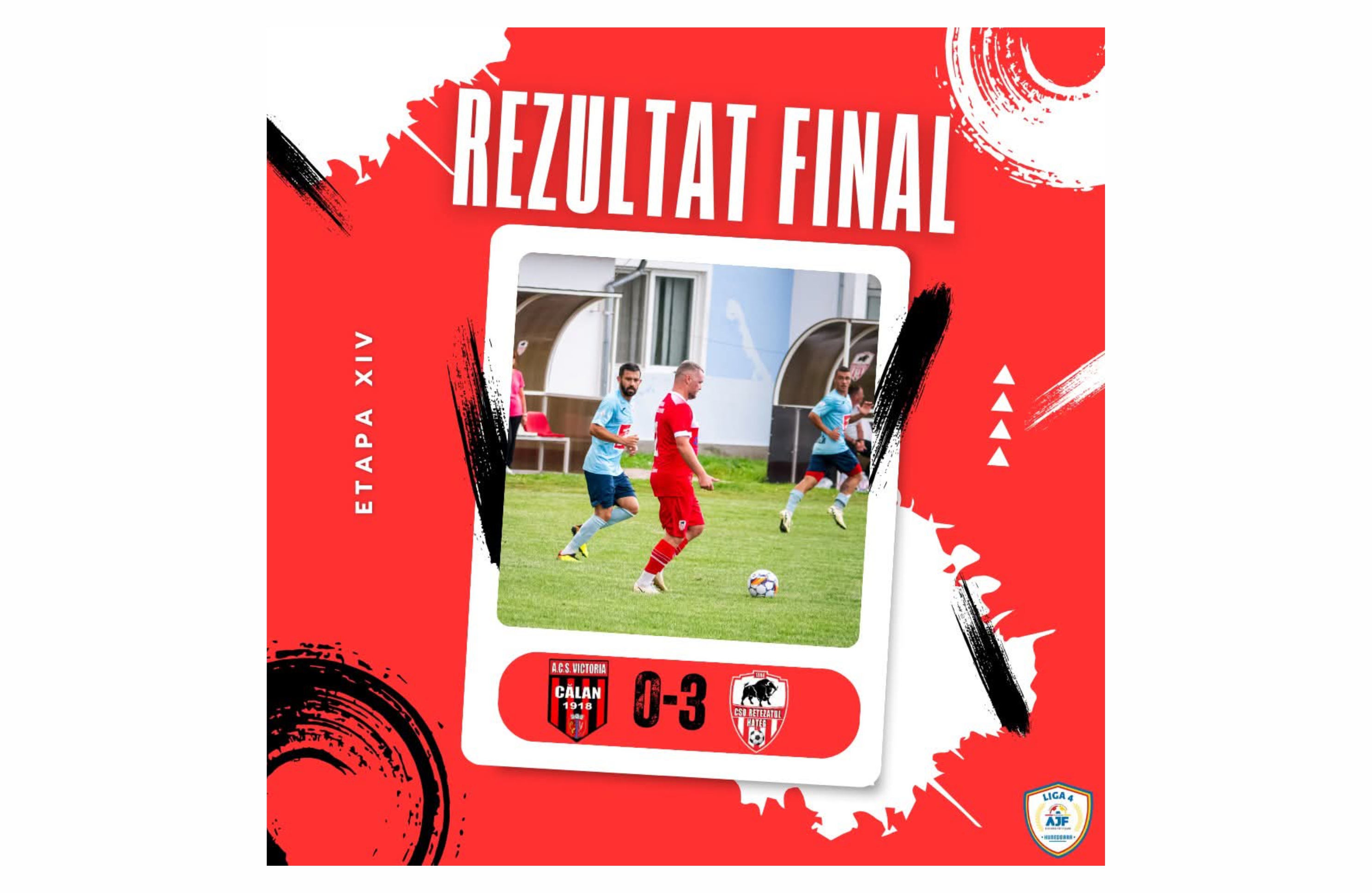 Zimbrii de neoprit: ACS Victoria Calan – Retezatul Hateg 0-3