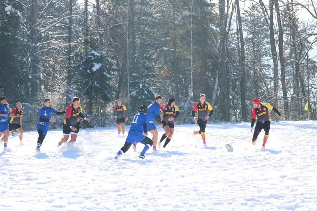 Rugby. Au fost conditii grele de joc
