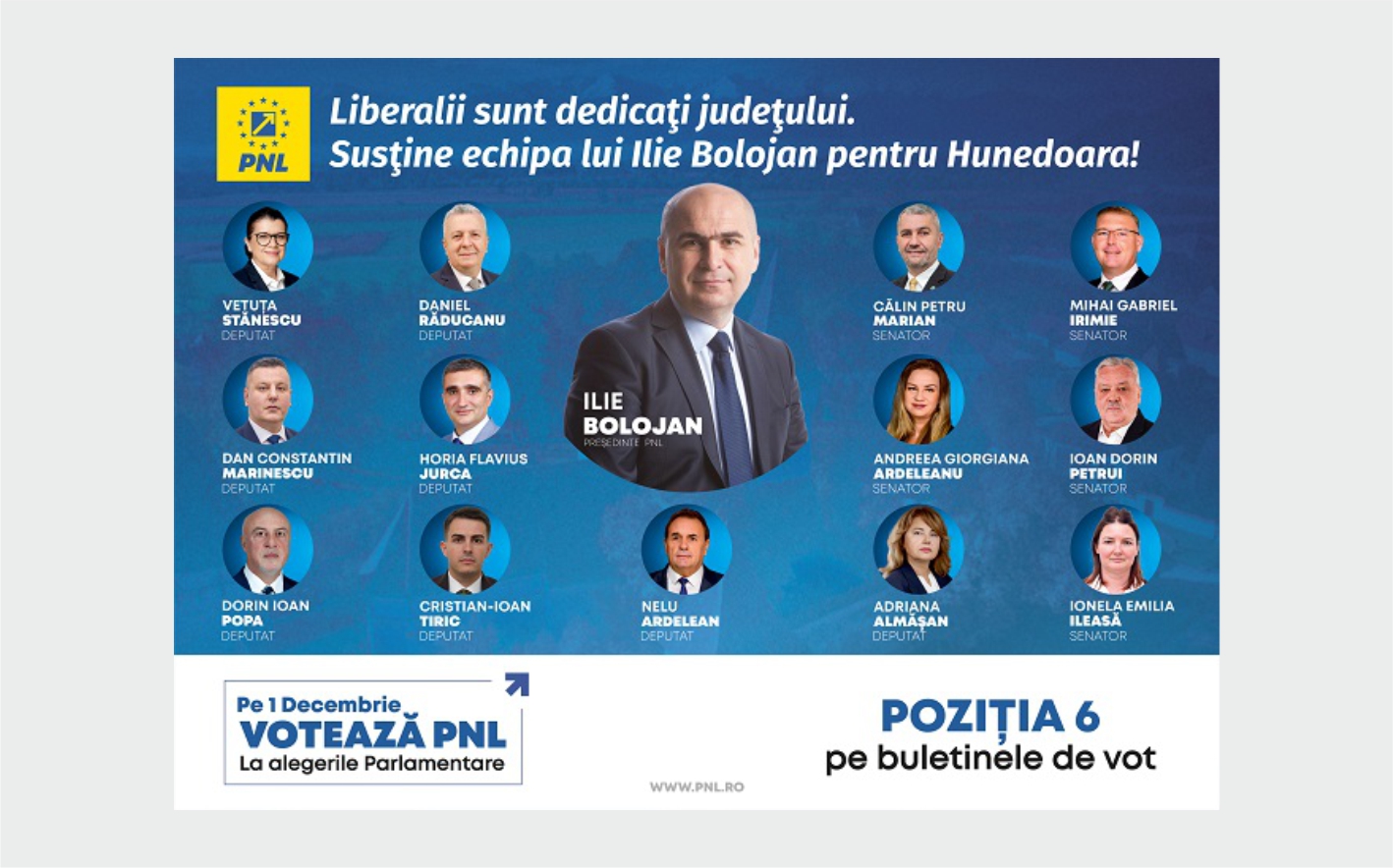 Sustine echipa lui Ilie Bolojan pentru Hunedoara!