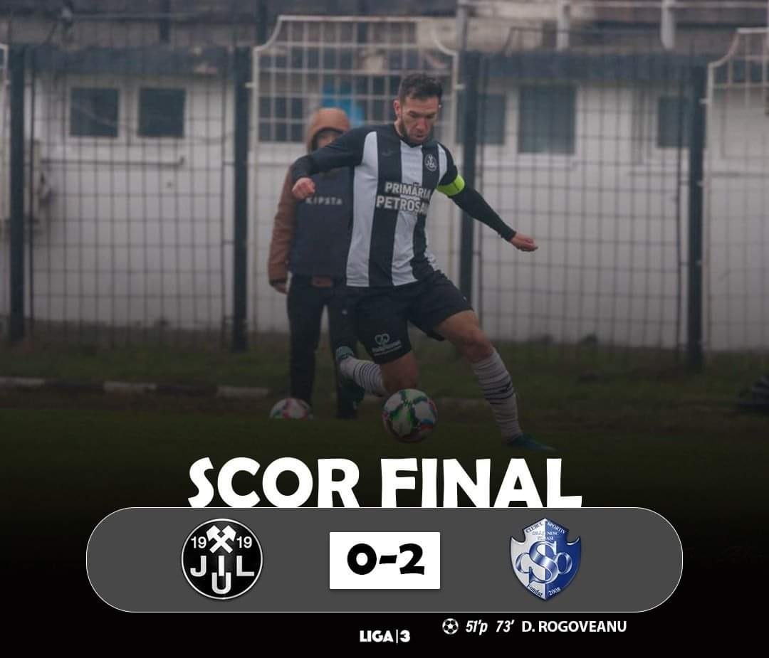 Cu lupa pe liga 3 / CSM Jiul a infrant acasa