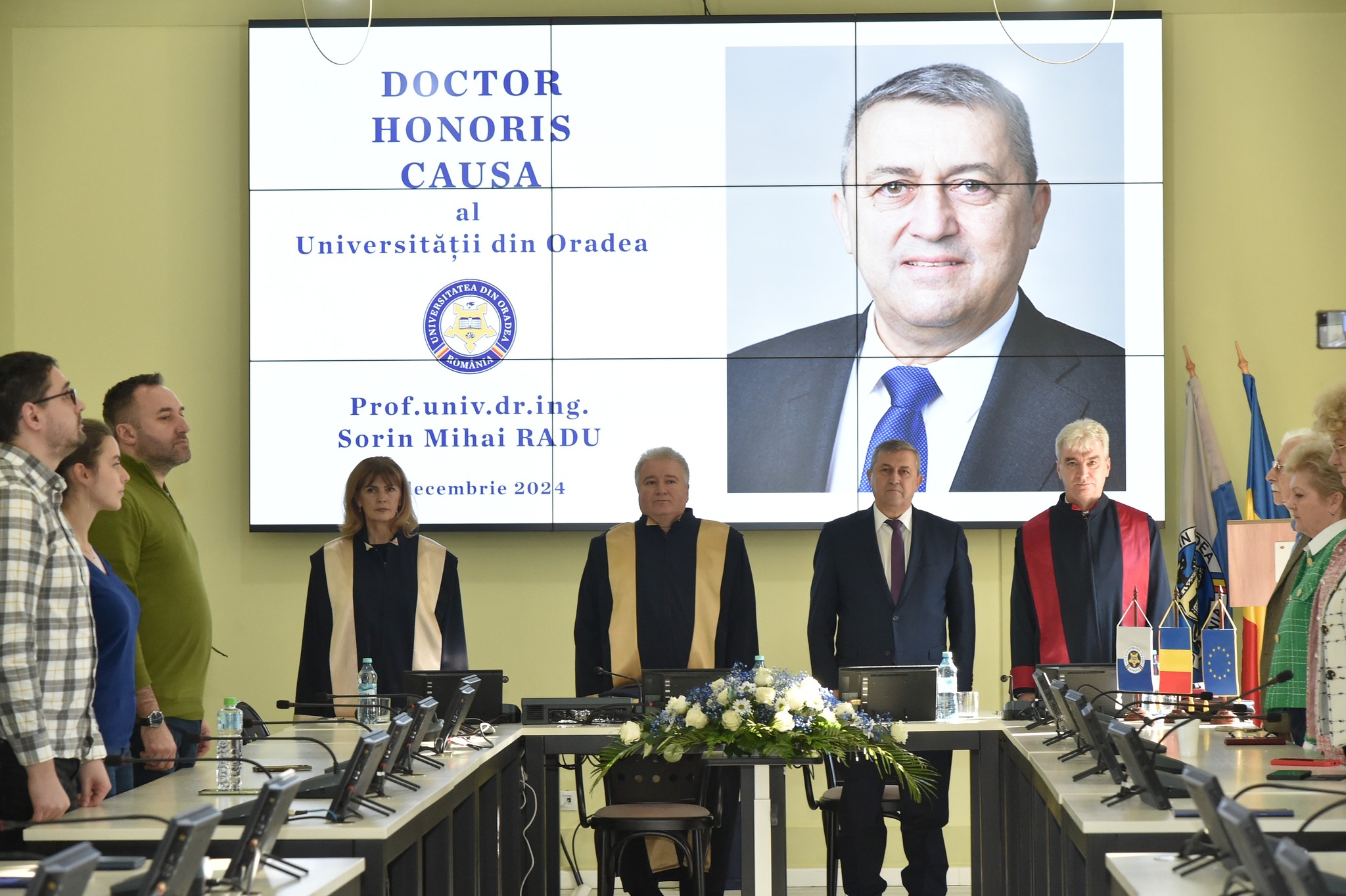 Doctor Honoris Causa al Universitatii din Oradea / Prof.univ.dr.ing. Sorin Mihai Radu