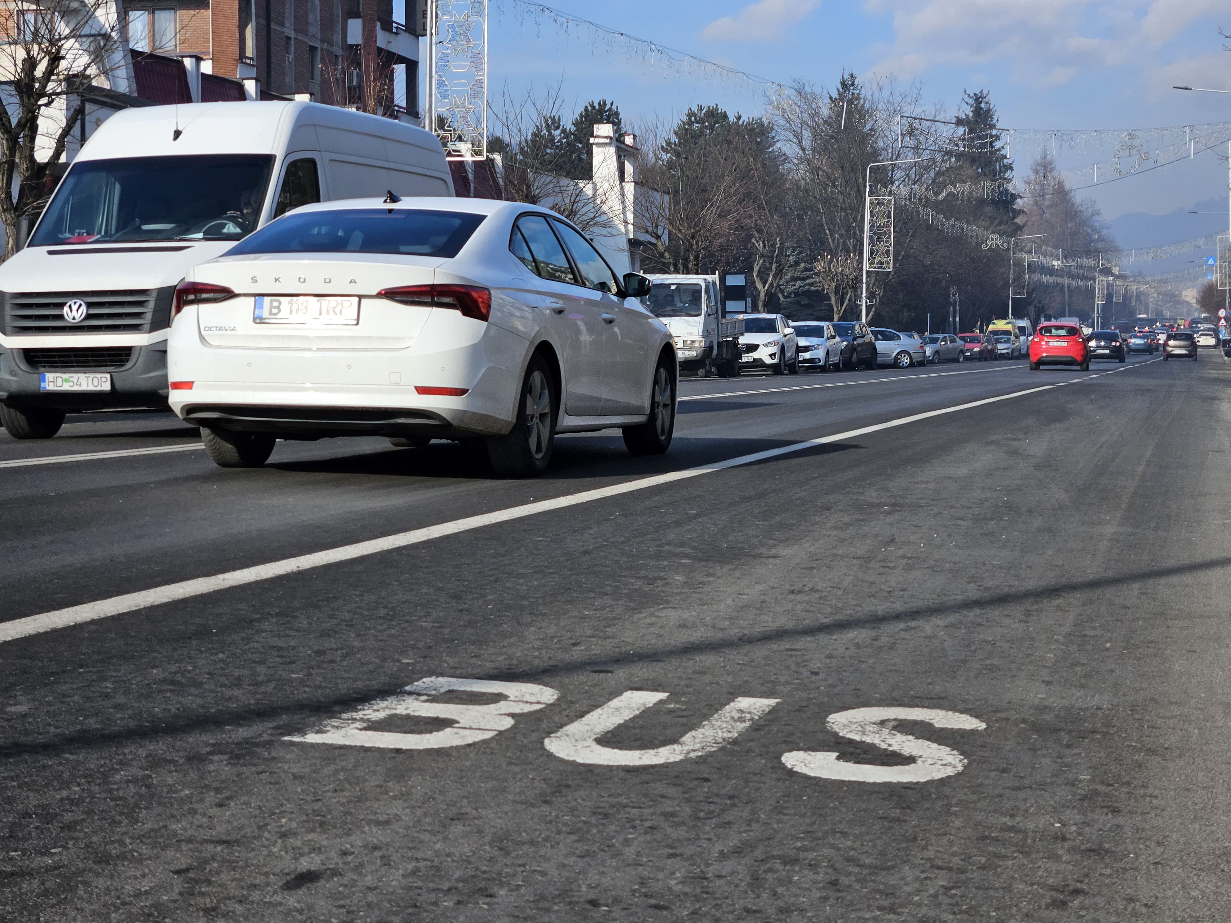 Petrosani / Prima banda speciala pentru autobuze