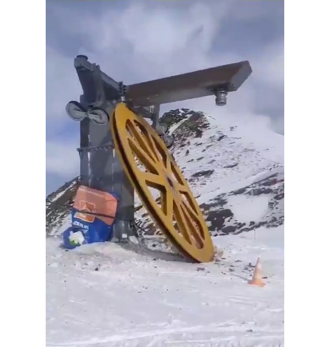 Se intampla si la alte case mai mari, nu doar in Parang / Telescaun rupt in Pirinei. Zeci de victime