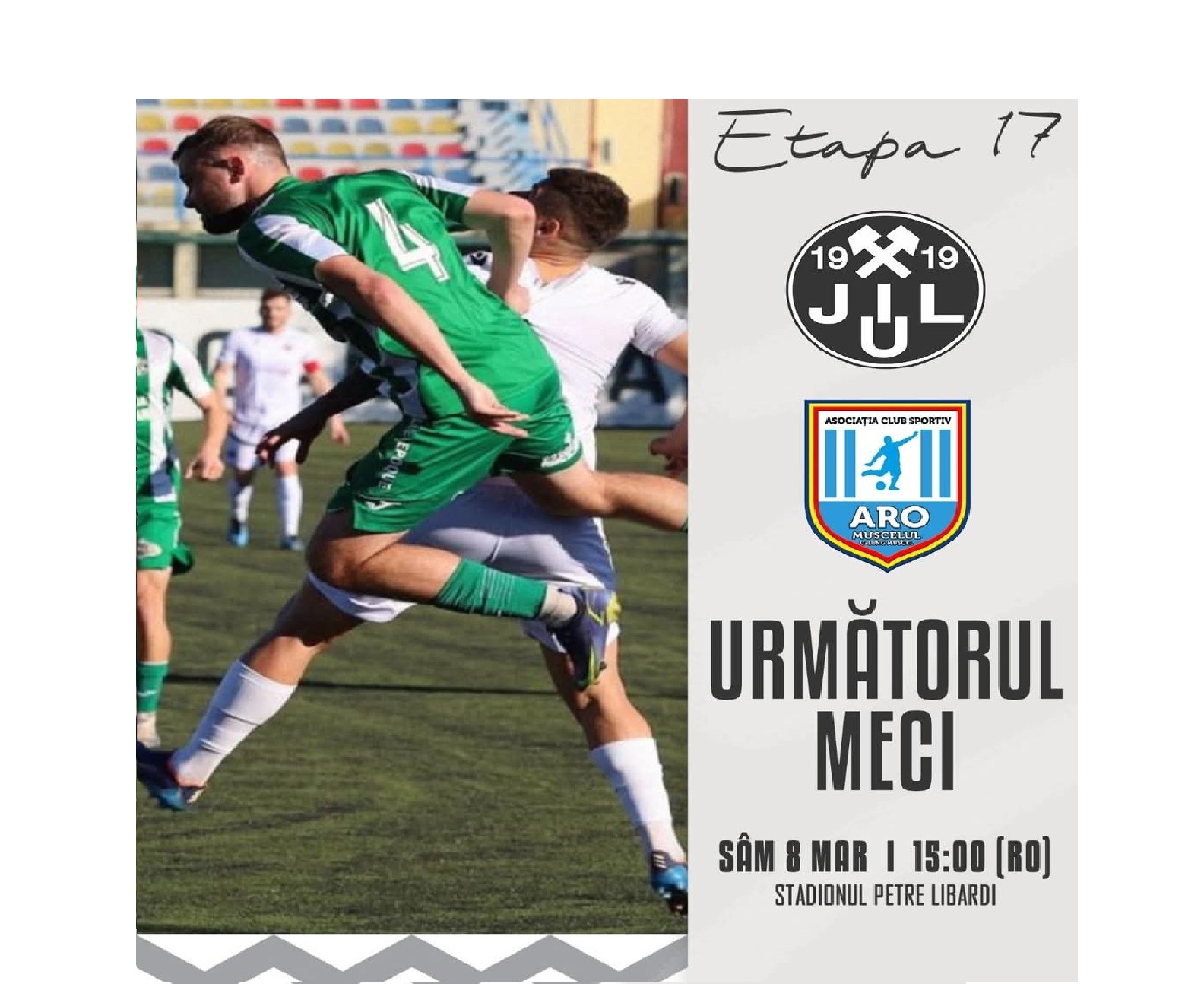 Fotbal. Liga 3. Ultimul duel acasa pentru jiulisti