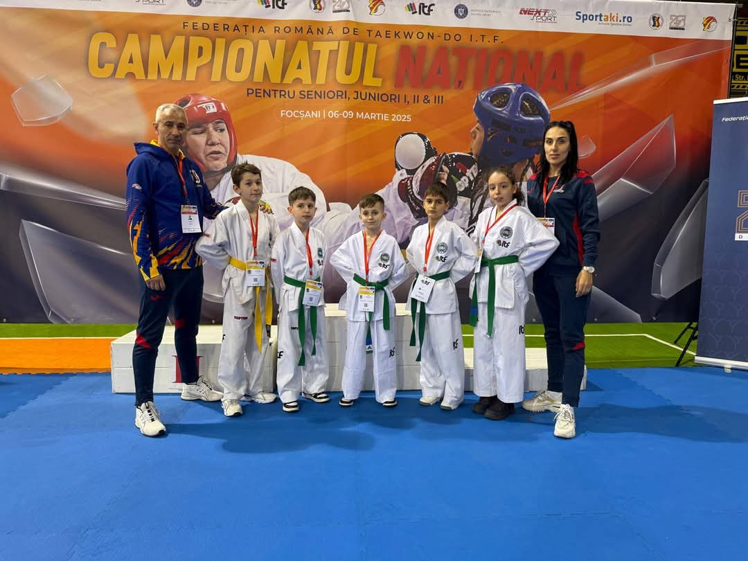 Taekwon-do itf. Campionatul national. Puii „panterelor” – pe podium