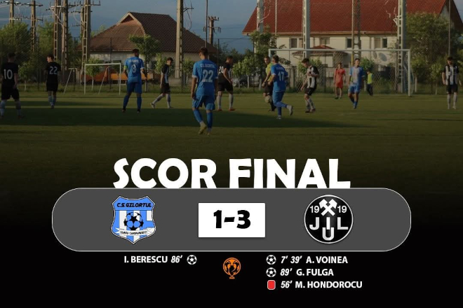 Fotbal. Cupa Romaniei. Jiulistii - debut cu o victorie